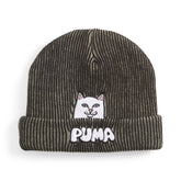 RIPNDIP PUMA x RIPNDIP Beanie (Black/Eucalyptus)