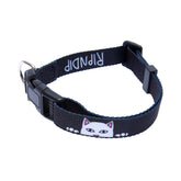 RIPNDIP Peek A Nerm Web Belt Pet Collar (Black)