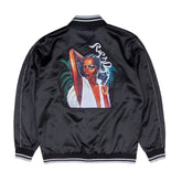 RipNDip Share Some Love Satin Jacket (Black)