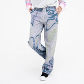 RIPNDIP Hypnotic Twill Pants (Grey/Lavender/Neon)