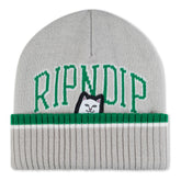 RIPNDIP Lord Nermal Team Spirit Beanie (Green/Grey)