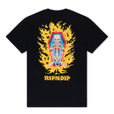 RIPNDIP Burn In Heck Tee (Black)