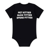 RIPNDIP Pet Kitties Onesie (Black)