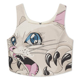 RIPNDIP Metal Claw Corset Top (Bone)