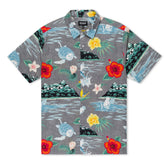 RIPNDIP Islanders Button Up Shirt (Charcoal)