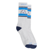 RIPNDIP Peeking Nermal Socks (Ash Heather/Navy)