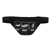 RIPNDIP Pussy Money Weed Fanny Pack (Black)