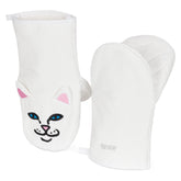 RIPNDIP Nermie Oven Mittens (White)