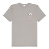 RIPNDIP Lord Nermal Peace Pocket Tee (Grey)