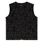 RIPNDIP Fuckin Fuck Quilted Vest (Black)