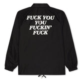 RIPNDIP Fuckin Fuck Coaches Jacket (Black)