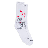 RIPNDIP Nermal Loves Socks (White)