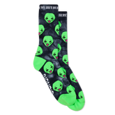 RIPNDIP We Out Here Socks (Black Lighting Wash)