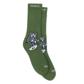 RIPNDIP Trick Or Treat Socks (Dusty Forest)