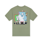 RIPNDIP Nerman Rockwell Tee (Dusty Olive)