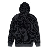 RIPNDIP Beautiful Fomo Mohair Hoodie (Black)