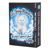 RIPNDIP In Loving Memory 500 Pc Puzzle (Black)