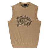 RIPNDIP Shock Knit Sweater Vest (Natural)