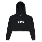 RIPNDIP Shroom Diet Cropped Hoodie (Black)
