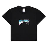 RIPNDIP Superstar Cropped Baby Tee (Black)