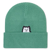 RIPNDIP Lord Nermal Waffle Beanie (Light Pine)