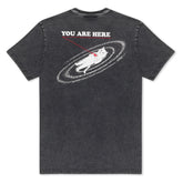 RIPNDIP You Are Here Tee (Black Vintage Wash)
