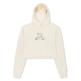 385430 Don't Call Me Cropped Hoodie (Natural)