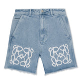 RIPNDIP Ranagram Denim Shorts (Medium Wash)