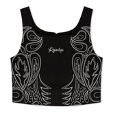 RIPNDIP Howdy Corset Top (Black)