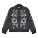 RIPNDIP Space Garden Varsity Jacket (Black)