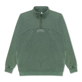 RIPNDIP Night Quarter Zip Sweatshirt (Dusty Pine)