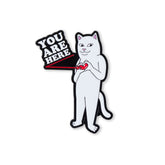 RIPNDIP You Are Here Pin (Multi)