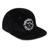 RIPNDIP Kinetic Field 6 Panel Corduroy Strapback (Black)