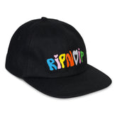 RIPNDIP Taste The Rainbow Wool Snapback (Black)
