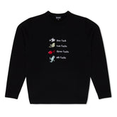 RIPNDIP Down By The Seashore Knit Sweater (Black)