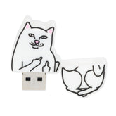 RIPNDIP Lord Nermal Flash Drive (White)