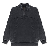 RIPNDIP Night Quarter Zip Sweatshirt (Black)