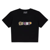 RIPNDIP Fan Fave Cropped Baby Tee (Black)