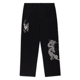 RIPNDIP Ryu Wide Leg Pants (Black)