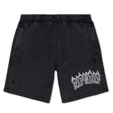 RIPNDIP Inferno Sweat Shorts (Black Wash)