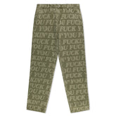 RIPNDIP F.U.F.F. Washed Denim Pants (Light Olive Denim)
