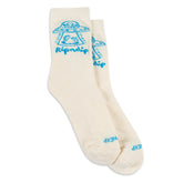 RIPNDIP Blonded Mid Socks (Off White)