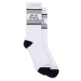 RIPNDIP Peeking Nermal Socks (White)