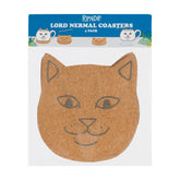 RIPNDIP Lord Nermal 4pc Coaster Set (White)