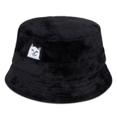 RIPNDIP Lord Nermal Sherpa Bucket Hat (Black)