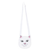 RIPNDIP Lord Nermal Sherpa Crossbody Bag (White)