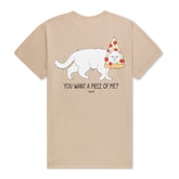RIPNDIP Wanna Piece Of Me? Tee (Almond)