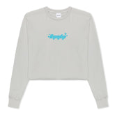 RIPNDIP Kawaii Nerm Cropped Long Sleeve (Grey)