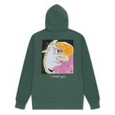 RIPNDIP Venus Hoodie (Dusty Hunter Green) 14.7oz