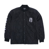 RIPNDIP Mystic Jerm Quilted Bomber Jacket (Black)